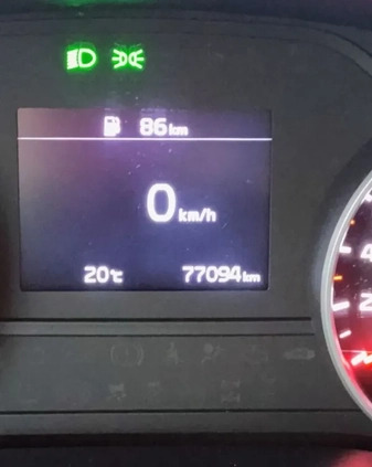 Kia Sportage cena 81900 przebieg: 77100, rok produkcji 2019 z Warszawa małe 56